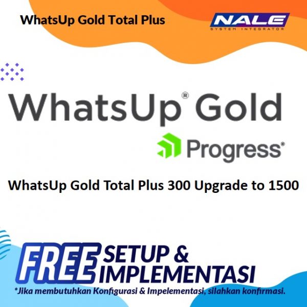 WhatsUp Gold Total Plus 300 Upgrade to 1500