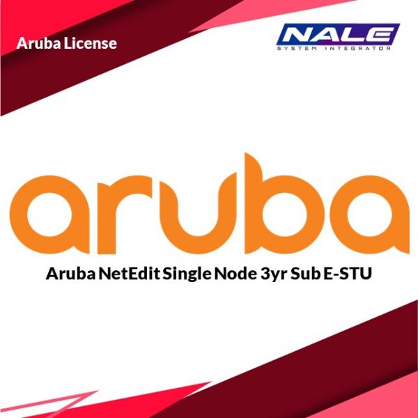 Aruba NetEdit Single Node 3yr Sub E-STU