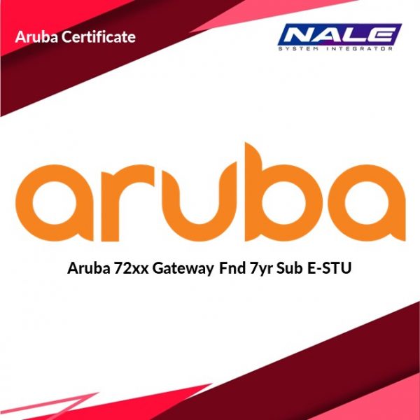 Aruba 72xx Gateway Fnd 7yr Sub E-STU (R0G60AAE)
