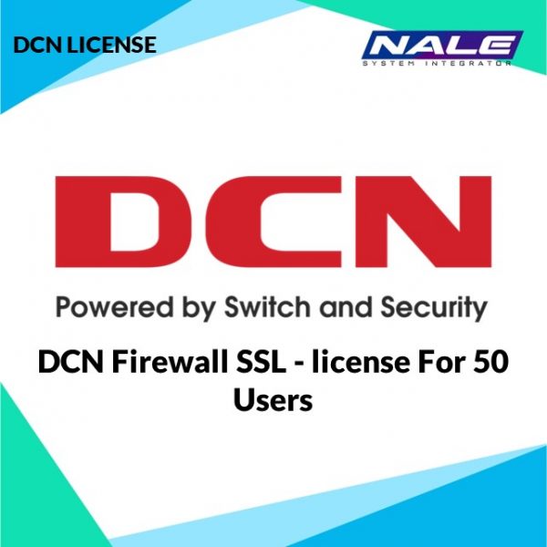 DCN Firewall SSL - License For 50 Users