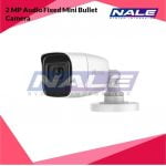 Hilook 2 MP Audio Fixed Mini Bullet Camera (THC-B120-PS)