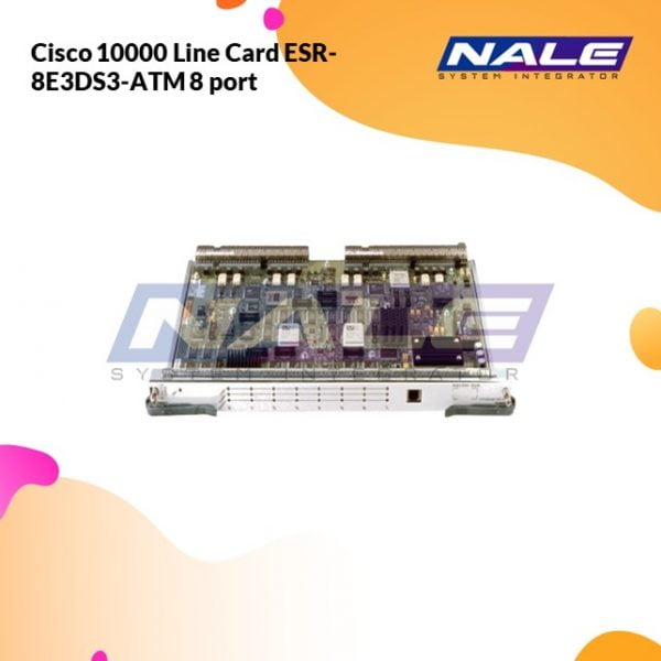 Cisco 10000 Line Card ESR-8E3DS3-ATM 8 port