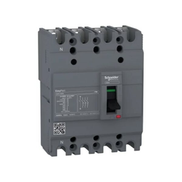 Schneider circuit breaker Easypact EZC100H - TMD - 40 A - 4 poles 3d (EZC100H4040)