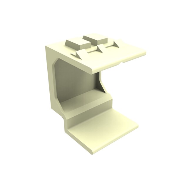 1116412-1 Commscope INSERT,BLANK,SL SER, LT/ALMOND (1116412-1) - Gambar 1